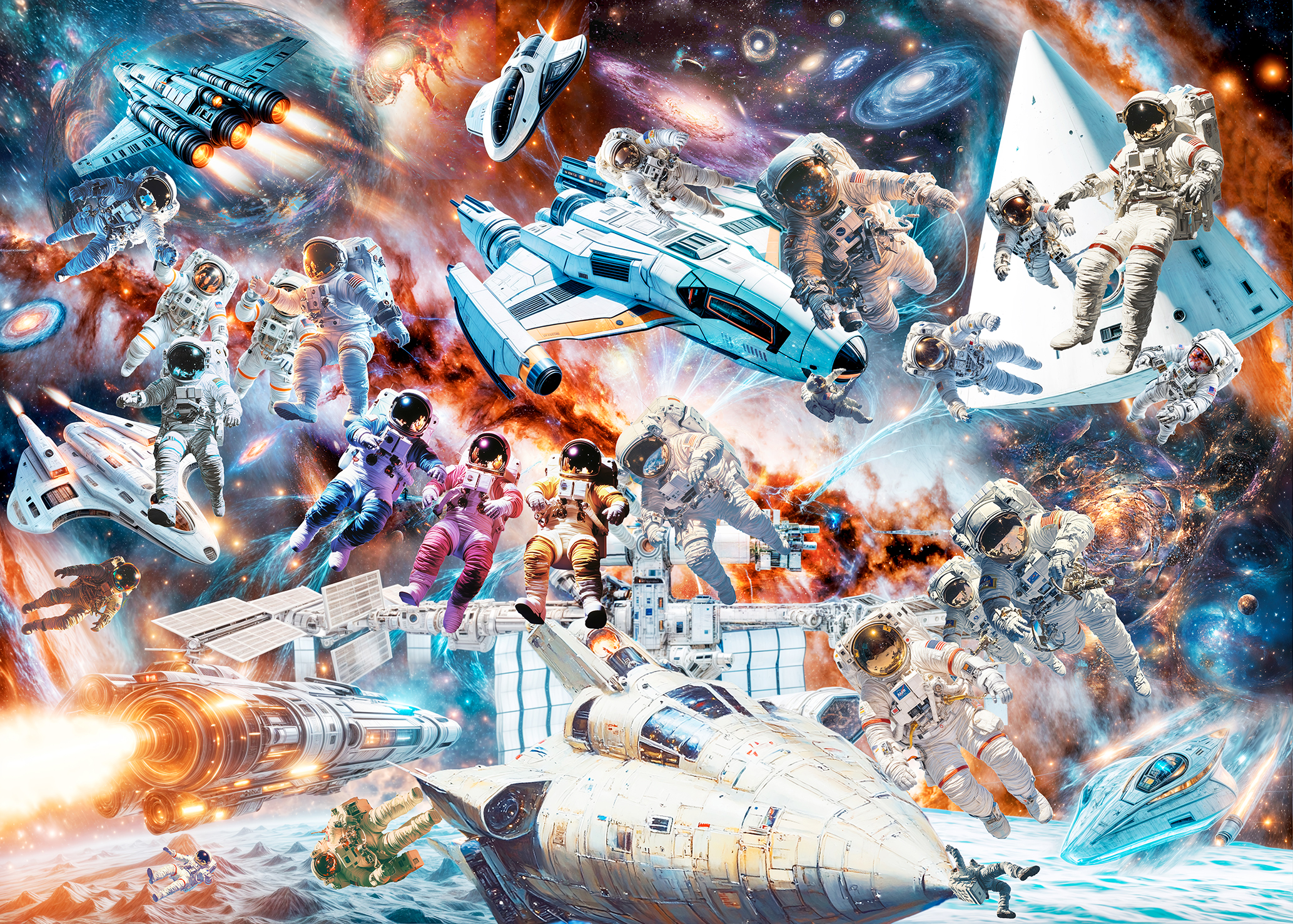 Space starship 