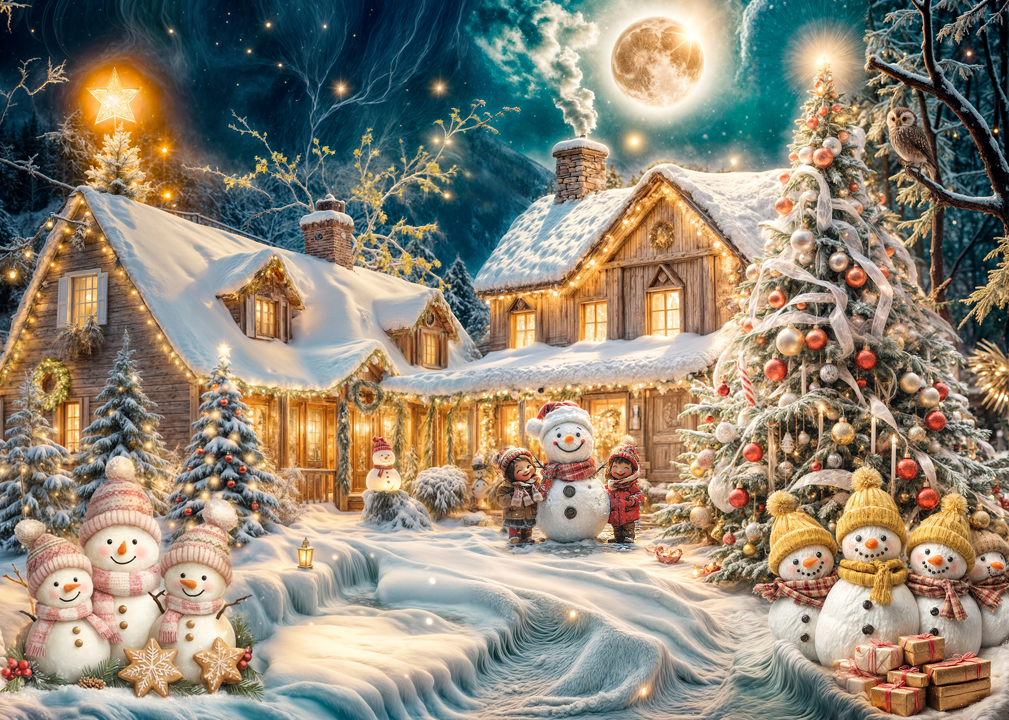 Christmas snowman
