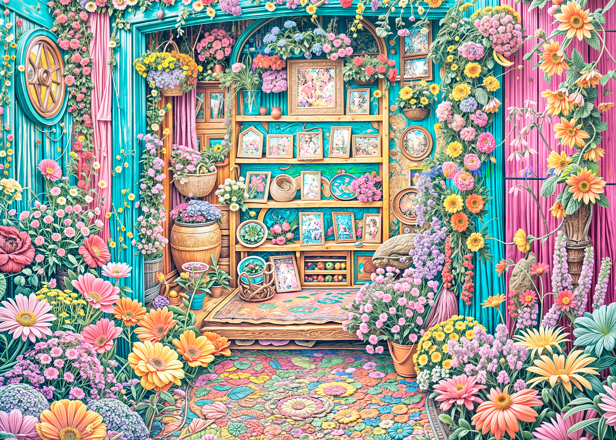 Garden floor