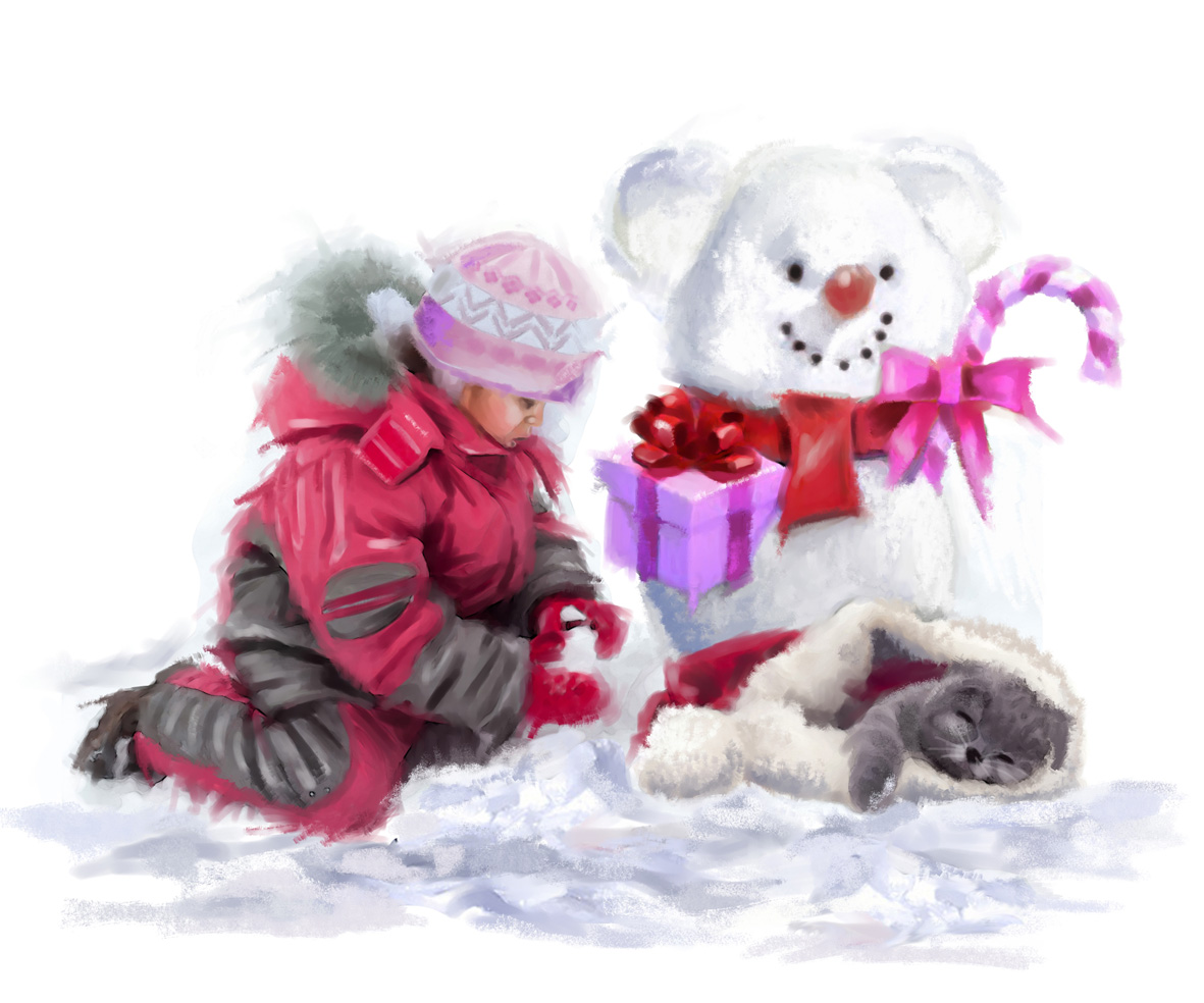 Bambina E Neve